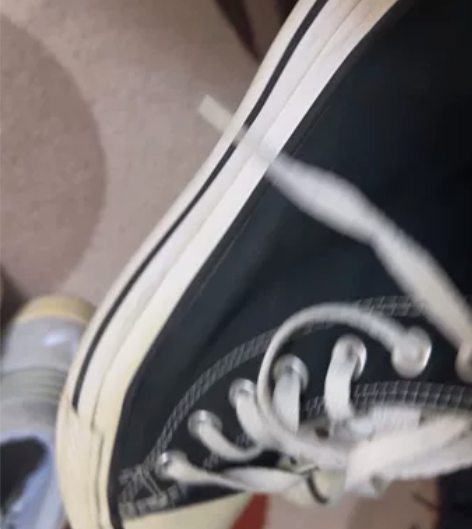 #Converse/匡威 匡威高帮男帆布鞋...