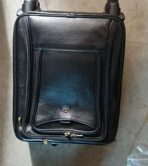 复古拉杆箱  行李箱 旅行箱 皮质拉杆箱 ...