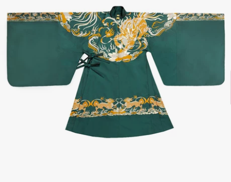 都城南庄汉服金鳞踏月妆花礼服长袍马面裙正品...