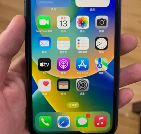 黑色苹果11 美版无锁双卡双待全网通4G ...