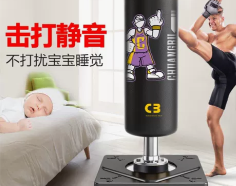 拳击沙袋散打立式家用不倒翁沙包成人儿童练拳...