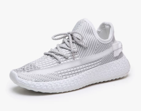 五言诗飞织鞋女2019夏季新款椰子鞋韩版休...