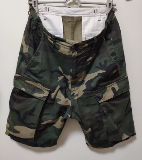 卡哈特carhartt正品男迷彩短裤五分裤...