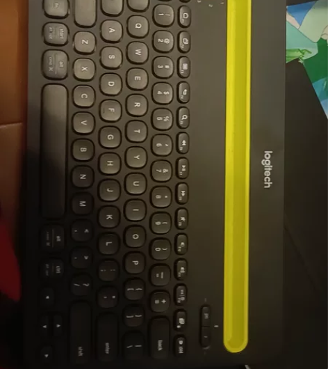 罗技K480无线蓝牙键盘男女生办公家用轻薄...