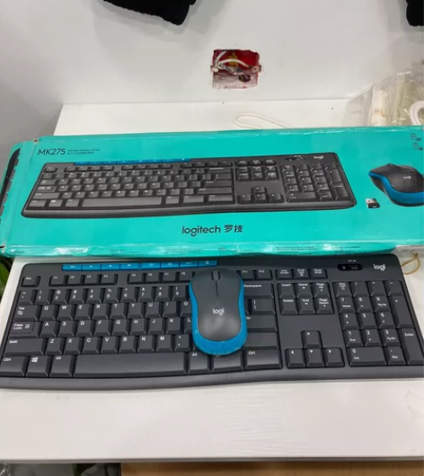 罗技MK275无线键盘鼠标套装键鼠电脑笔记...