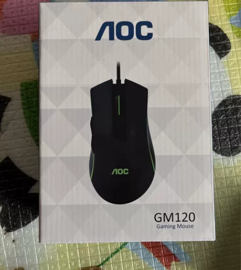 AOC GM120有线游戏鼠标电脑办公电竞...