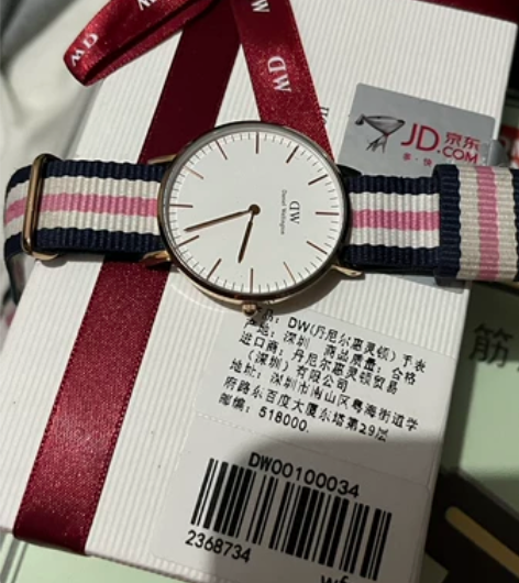 dw正品手表,电子没电了,安装电池就能走,...