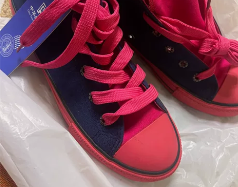 全新  回力 女 高帮 百搭 帆布鞋 经典...