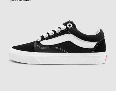 Vans范斯官方 黑色经典复古简约个性男女...