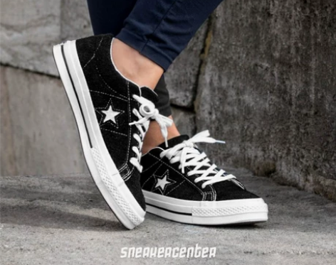 Converse/匡威One Star 黑...