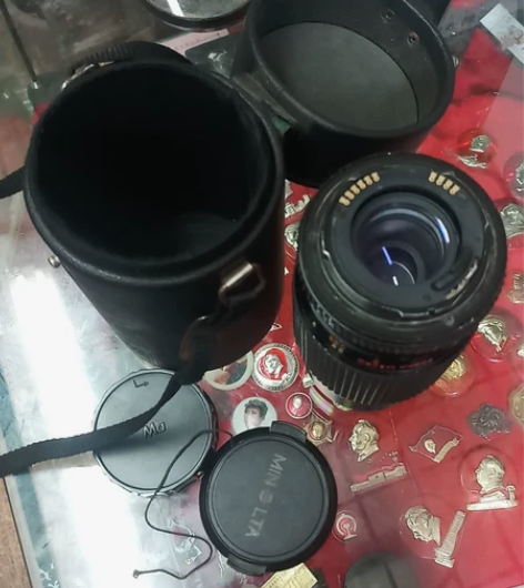 老式,日本玛米亚相机镜头,带原盒,看图 感...