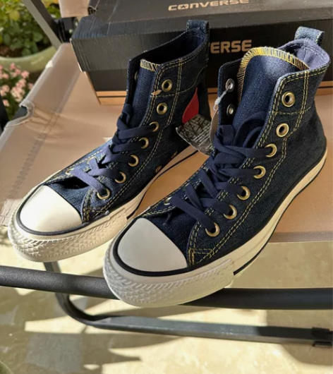 匡威Converse 帆布 女鞋   专柜...