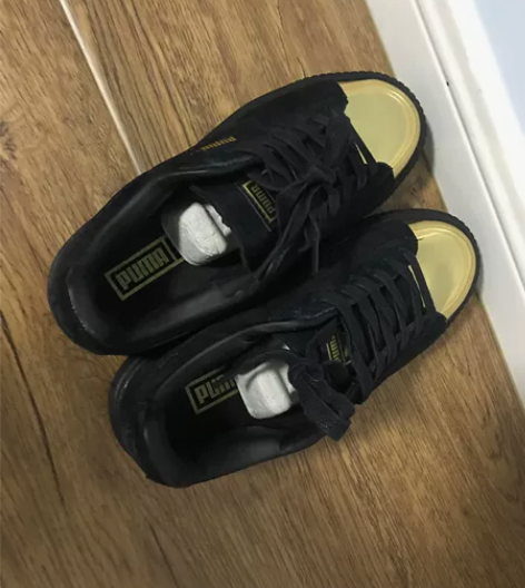 puma 代购处购买 后来才知道不是真的 ...