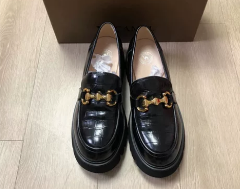 【39码】99新超好质感真皮骆驼CAMEL...