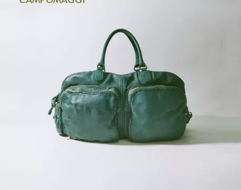 意大利复古品牌campomaggi手提斜挎...