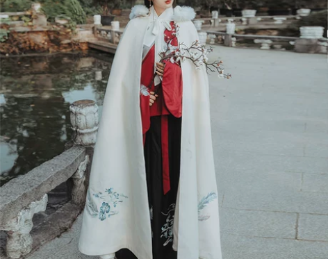 【焕新价】艺缕原创斗篷汉服外套女传统中国风...