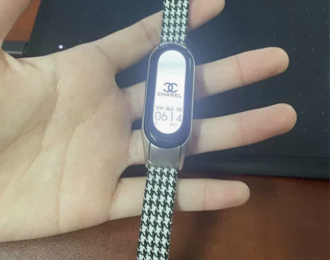 小米手环6NFC智能运动手环 没戴手表的习...