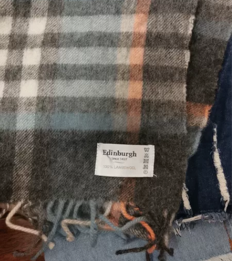 英国爱丁堡围巾  自己在英国买的！！ 百分...