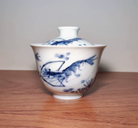 【景德镇墨舍柴窑】闲置景德镇墨舍柴窑虾趣盖...