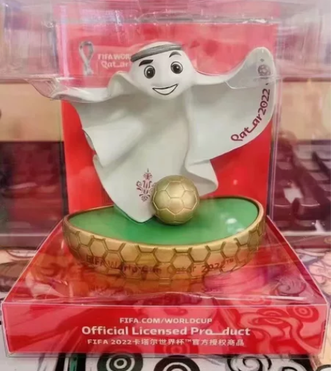 世界杯纪念品拉伊卜手办 尺寸：11×10....