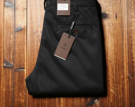 欧洲站男士冬季加绒男裤进口奢华天丝免烫保暖...