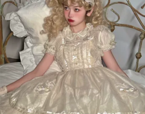 第七人偶觅恋甜心jsk原创甜lolita连...