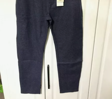 包邮 奥莱专柜599 羊毛休闲裤男 百搭时...