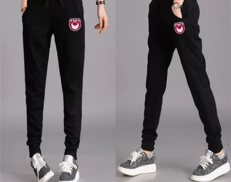 休闲裤女 女裤休闲裤运动裤女秋冬季加绒加厚...