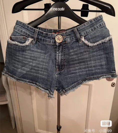 包邮牛仔短裤，纯棉弹力版型好，质量巨佳 感...