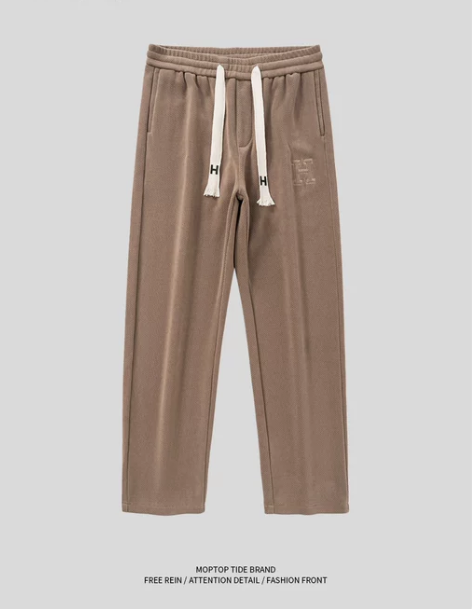 休闲裤 休闲长裤Mmoptop秋冬新款潮流男士百搭情侣春秋直... 休闲裤 休闲长裤Mmoptop秋冬新款潮流男士百搭情侣春秋直...