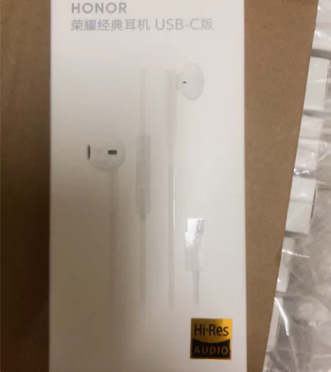 荣耀type-C耳机am33。全新原装原封...