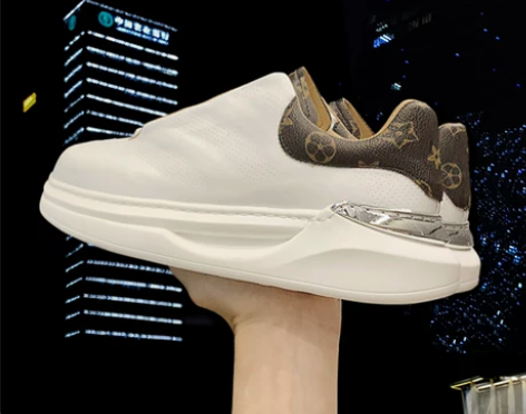 鞋子男潮鞋2022年新款厚底运动休闲鞋男士...