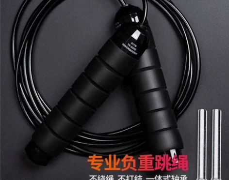 健身跳绳燃脂减肥专业竞速钢丝绳子运动成人学...