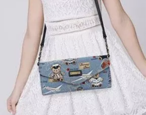 女士时尚小包  航海熊  单肩斜挎小方包 ...