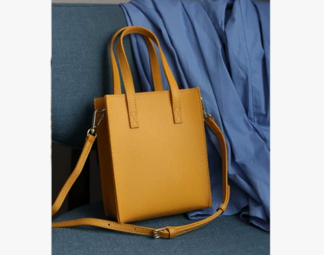 经典通勤 新款牛皮单肩斜挎包女简约百搭真皮...