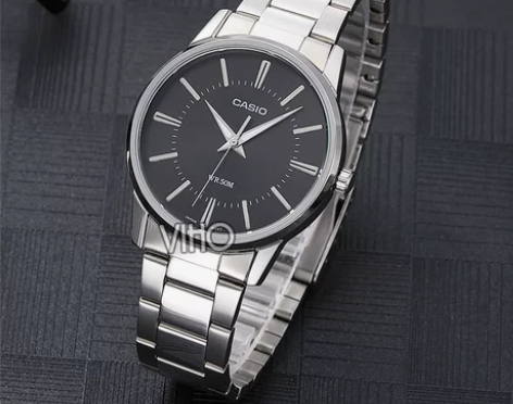 海外直邮 CASIO卡西欧手表石英钢带防水...