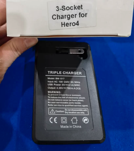 Gopro相机 HER04 用的三电充 全...
