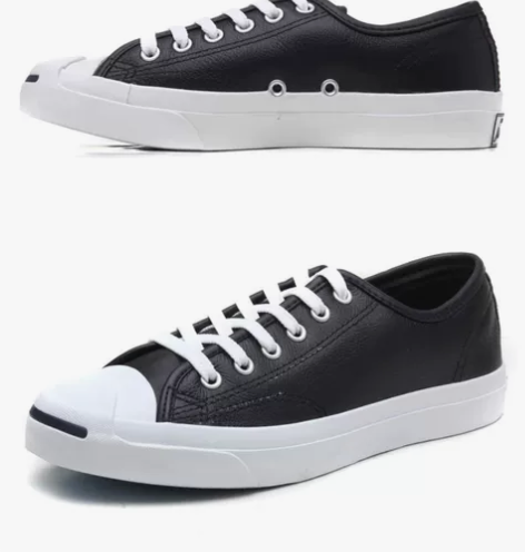 匡威正品 Converse 经典款真皮开口...