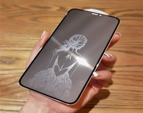 高族文艺插画女孩息影膜iPhone12钢化...