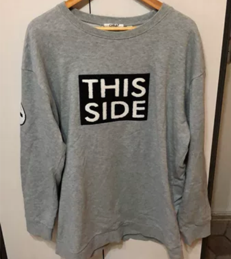 瑞士死飞卫衣，l码，线圈款 感兴趣的话点“...