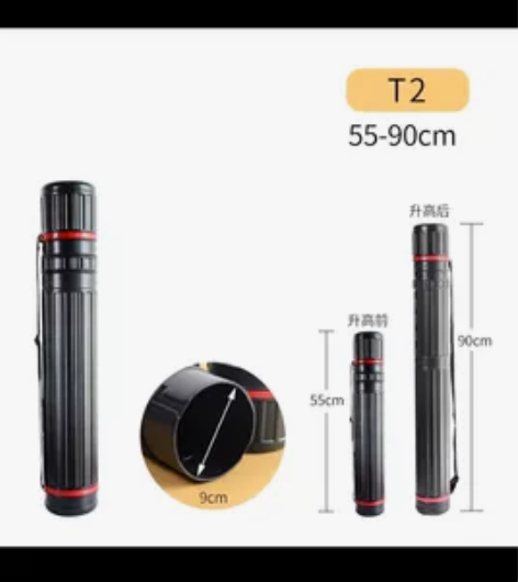 画筒伸缩装画桶塑料海报筒收藏书画字工程建筑...