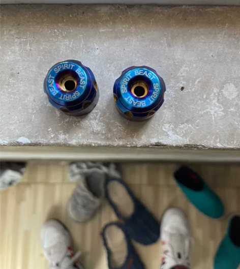 贝纳利烧蓝色把手堵改装配件黄龙300摩托车...