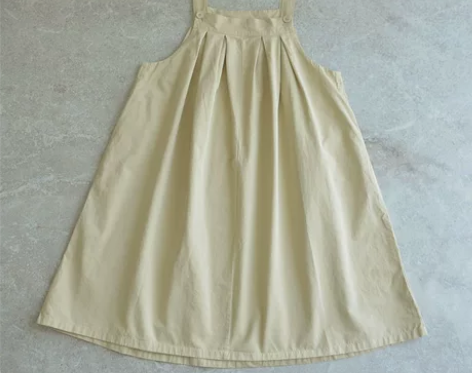 日系渔夫裙 工装211背带裙山系女生宽松长...