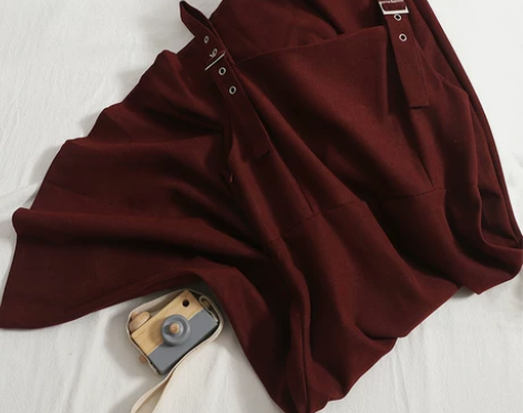 背带裙秋装新款韩版打底裙百搭纯色连衣裙简约...