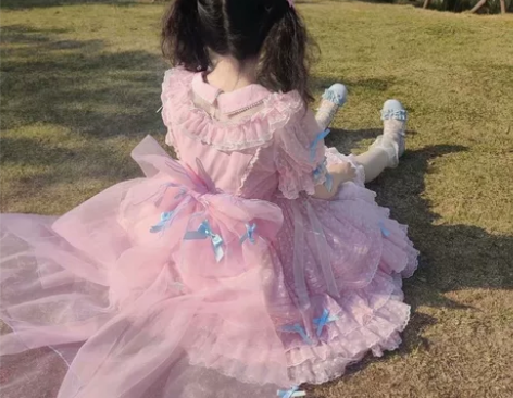 【已绝版】吸吸猫Lolita小甜豆樱花粉o...