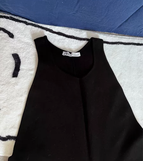 zara毛线连体裤 春秋冬三季可穿 搭配小...