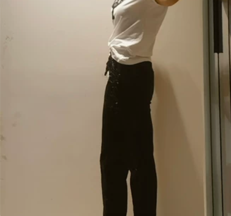 立体绒感秋冬加厚休闲裤，中码180125之...