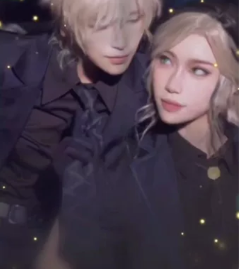 绝色漫暗夜庄园从头到脚cos大全套，戳瞳就...