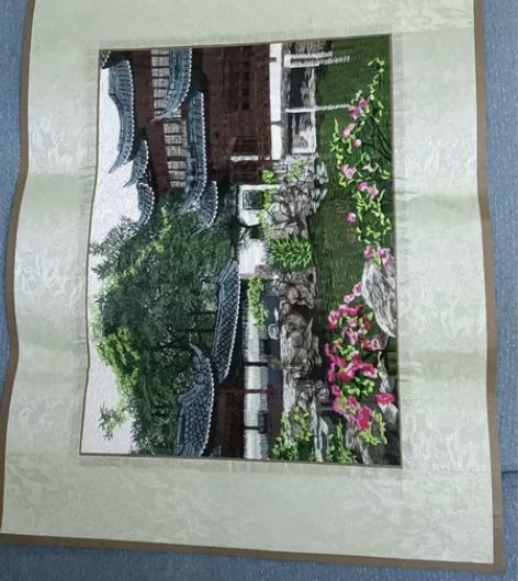 墙上装饰画，苏绣，全新，买回来不适合家中的...