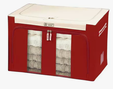 除甲醛收纳箱牛津布百纳箱大号折叠钢架衣物